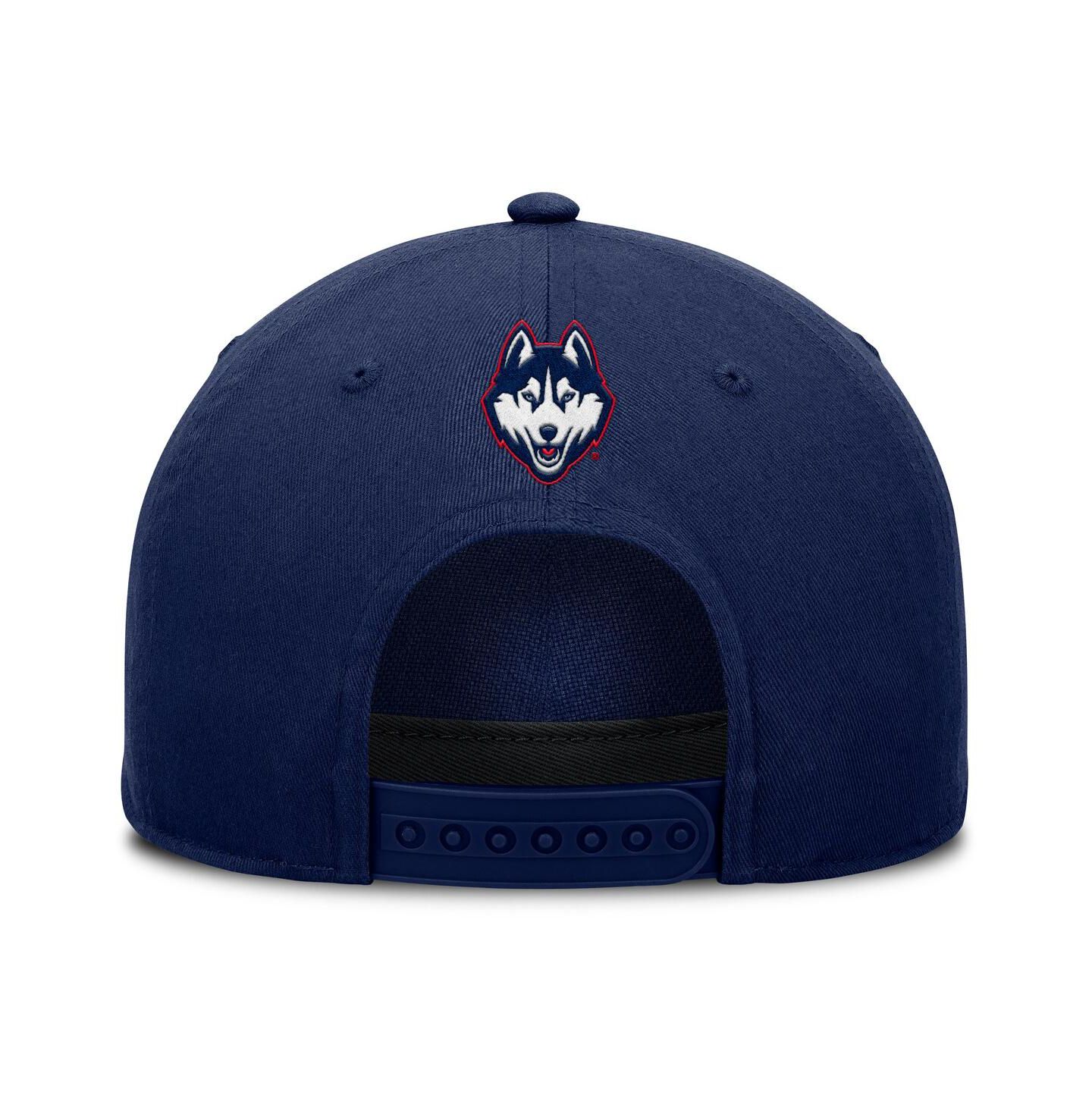 Мужская кепка Fanatics Navy UConn Huskies Foul Ball Rope Adjustable Hat — фото 4