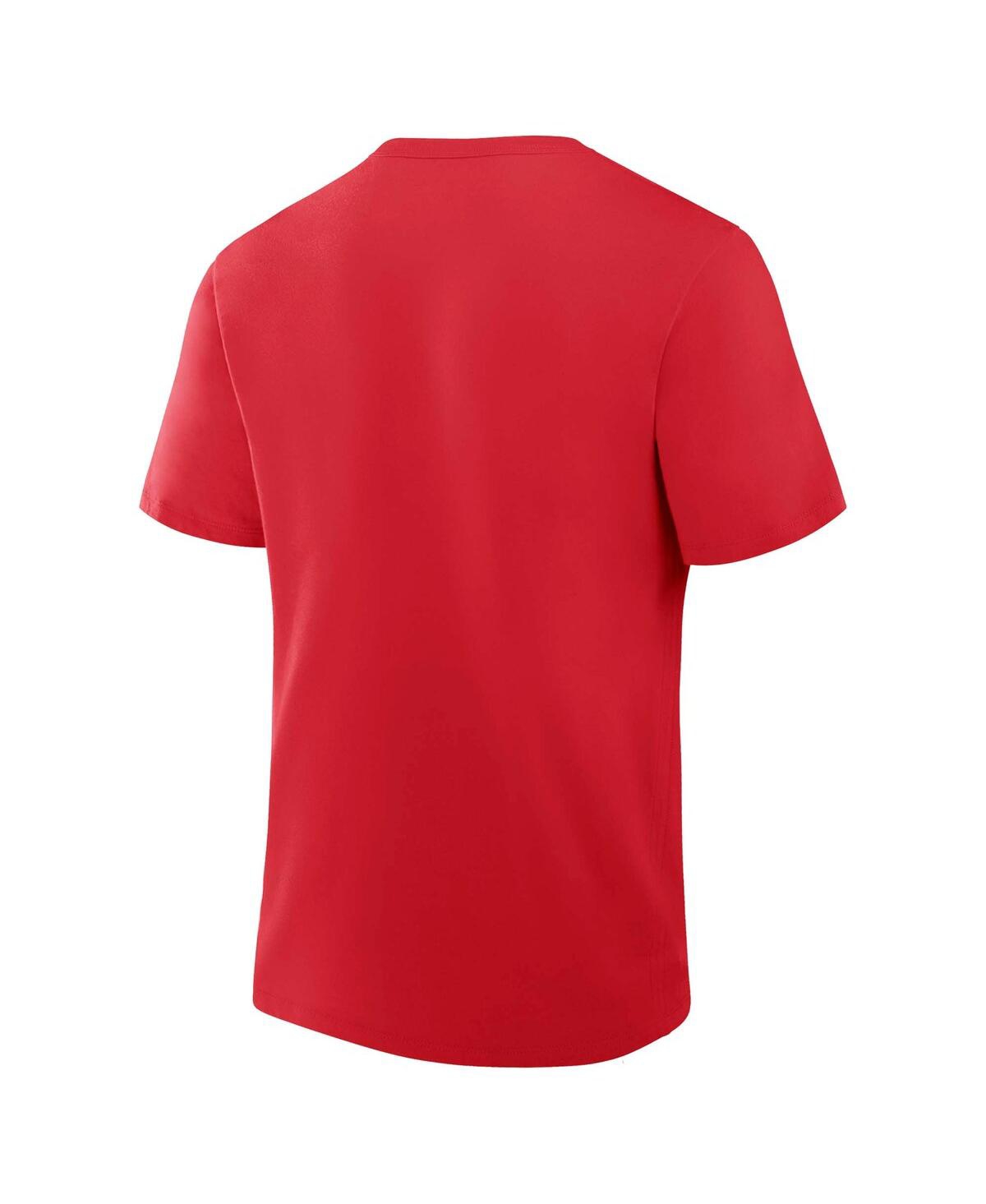 Fanatics Men's Red Philadelphia Phillies 2025 Spring Training Grapefruit League True Icon T-shirt In Red