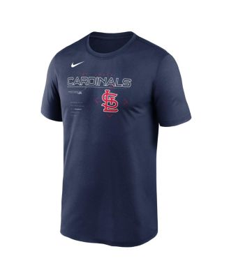 Men's Navy St. Louis Cardinals Legend Game Plan T-Shirt