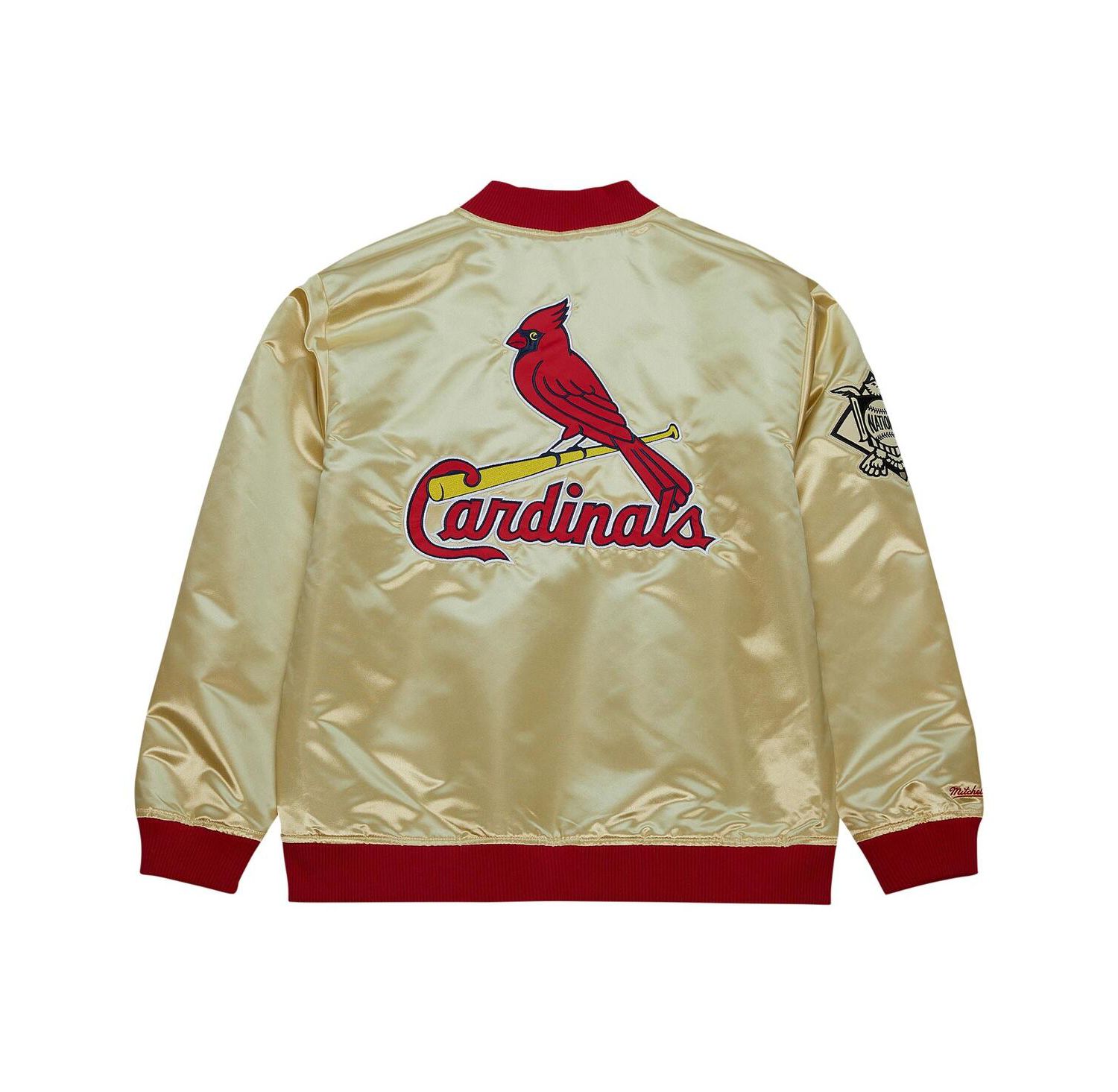 Men's Gold St. Louis Cardinals OG 2.0 Lightweight Satin Full-Zip Jacket