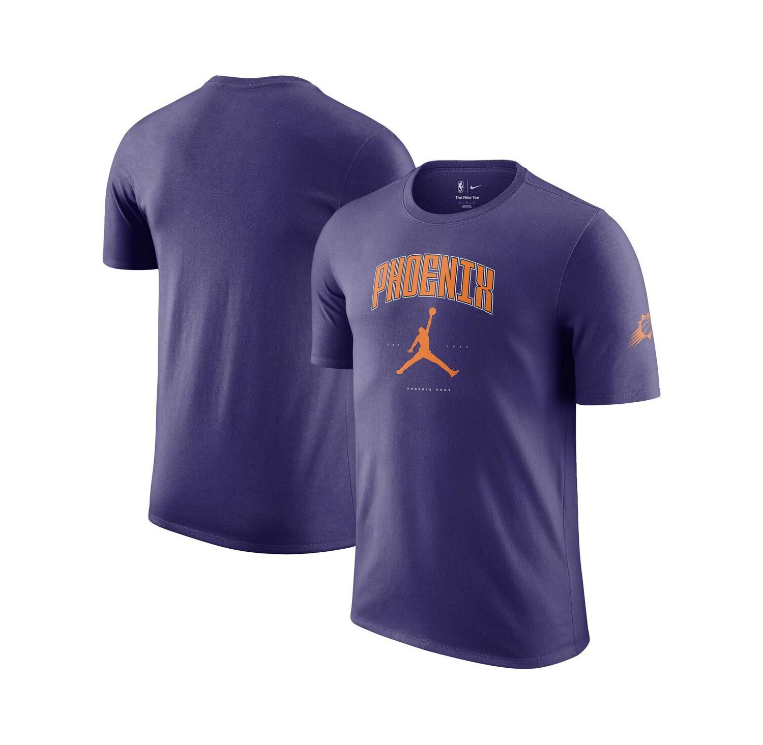 Men's and Women's Purple Phoenix Suns Essential Cities T-Shirt