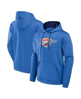 Fanatics - Men's Blue Oklahoma City Thunder Reserve Defender Pullover Hoodie