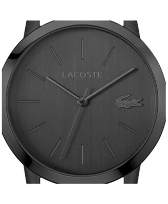 Men's Metropole Ionic Plated Black Steel Bracelet Watch, 39mm