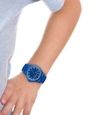Kid's Rider Blue Silicone Strap Watch, 36mm