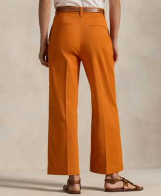 Women's Chino Wide-Leg Pants