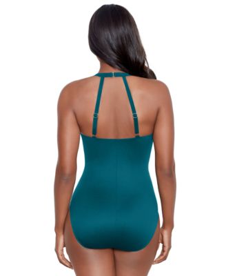 Razzle Dazzle Bling Tummy Control One Piece Swimsuit