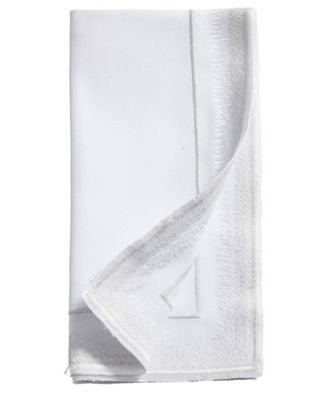 Elegant Embroidery Detail Napkin, Set of 4