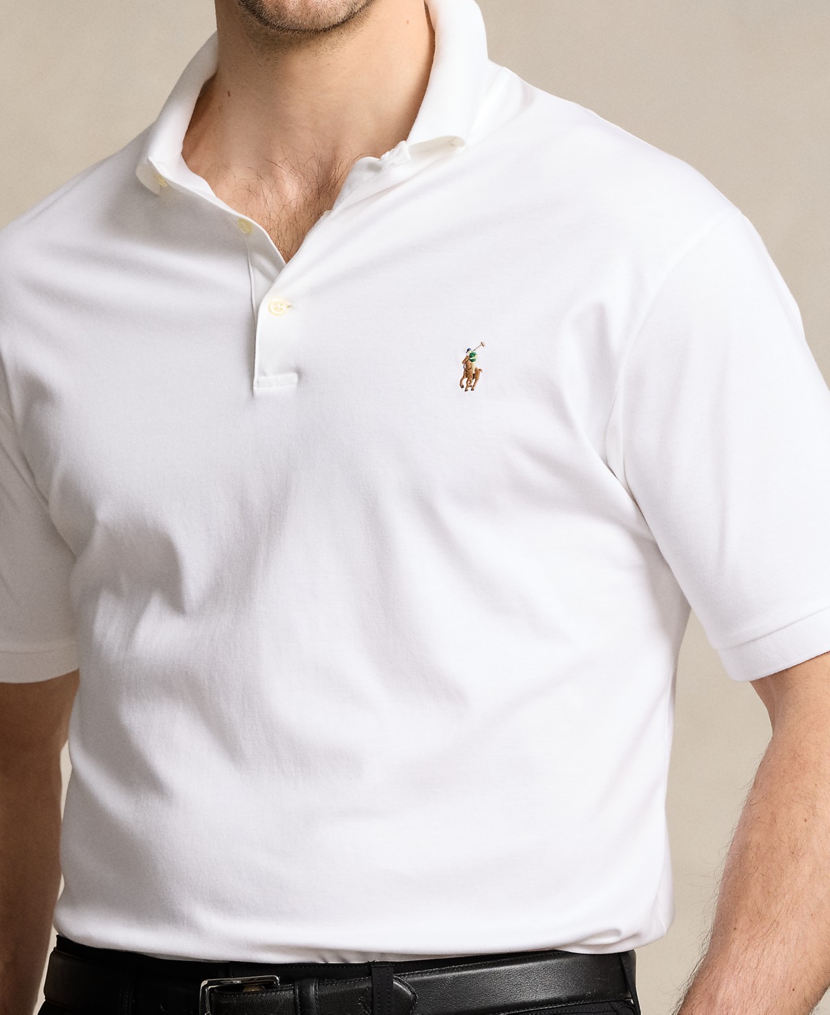 Мужские Polo Ralph Lauren Men's Big & Tall Polo Shirt — фото 4