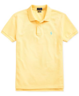 Women's Classic-Fit Mesh Polo Shirt