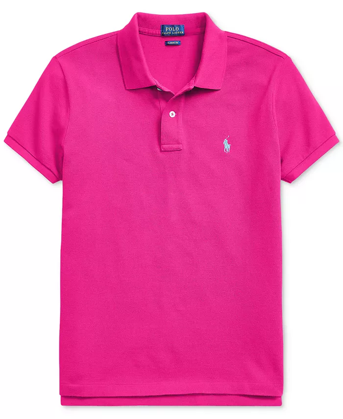 Women's Classic-Fit Mesh Polo Shirt - thumbnail 10
