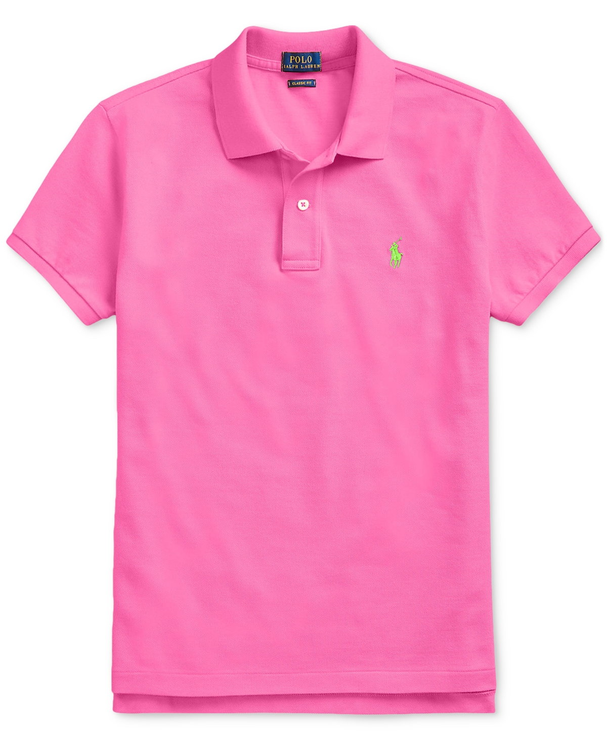 Polo Ralph Lauren Women's Classic-fit Mesh Polo Shirt In Dalia Pink