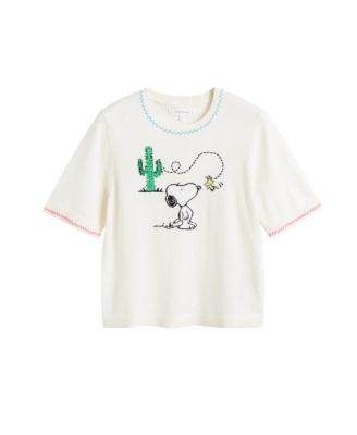 Women's Cotton Peanuts Vacation T-Shirt