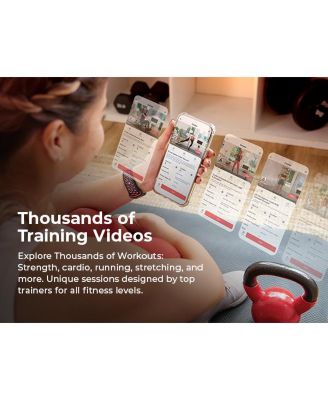 Smart Stair Exercise Stepper Machine for Home with Handlebar & Resistance Bands, Free SunnyFit App Via Bluetooth