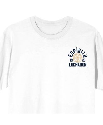 Big & Tall The Fighting Spirit Crew Neck Short Sleeve White T-shirt-4XLB