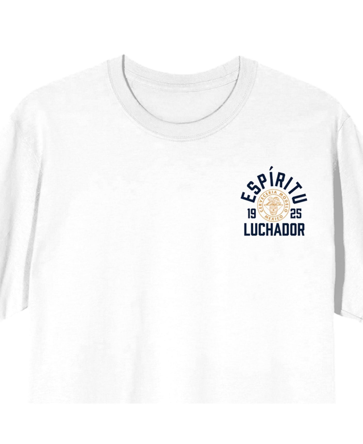 Big & Tall The Fighting Spirit Crew Neck Short Sleeve White T-shirt