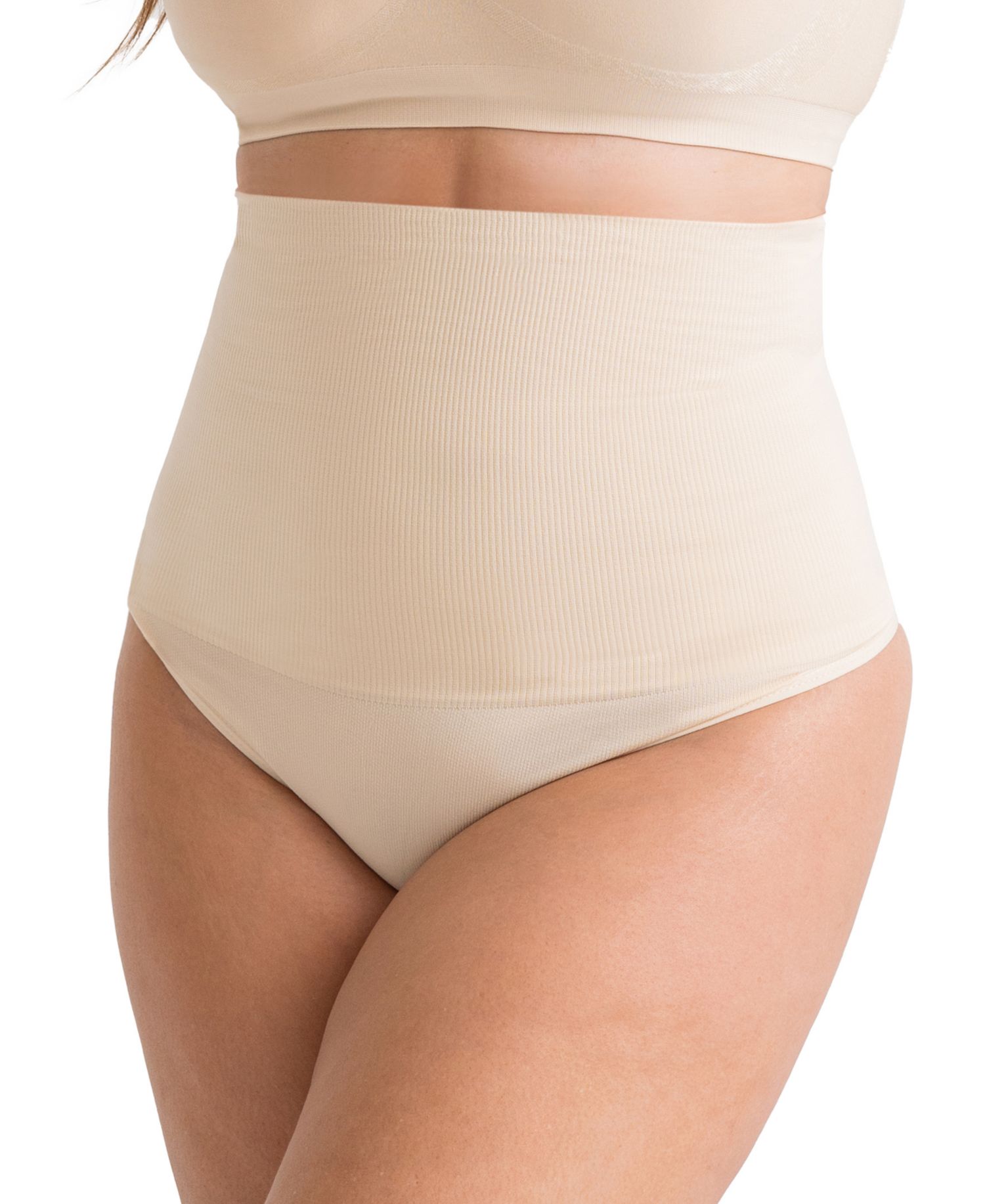 Women's High Waisted Shaper Thong 98099