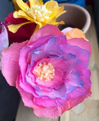 FlowCrafts Paper Flower Bouquet Crafting Kit