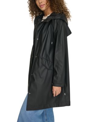 Women's Raglan Sleeve Rain Collar Jacket