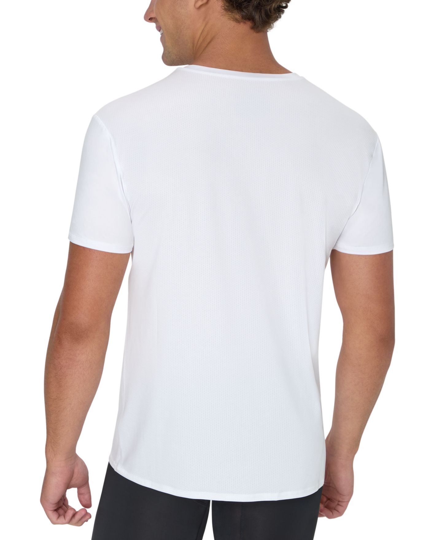 Мужские футболки Hanes 3pk. Ultimate Moves X-Temp Performance V-Neck T-Shirts, цвет: Белый — фото 3