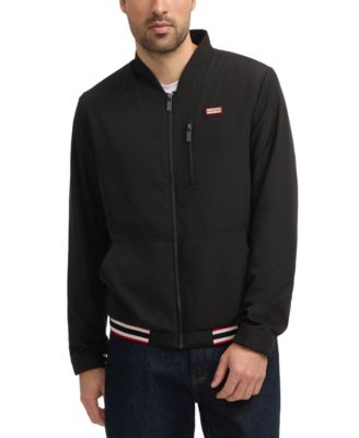 Hunter - Men's Moorgate Zip Logo Bomber Jacket