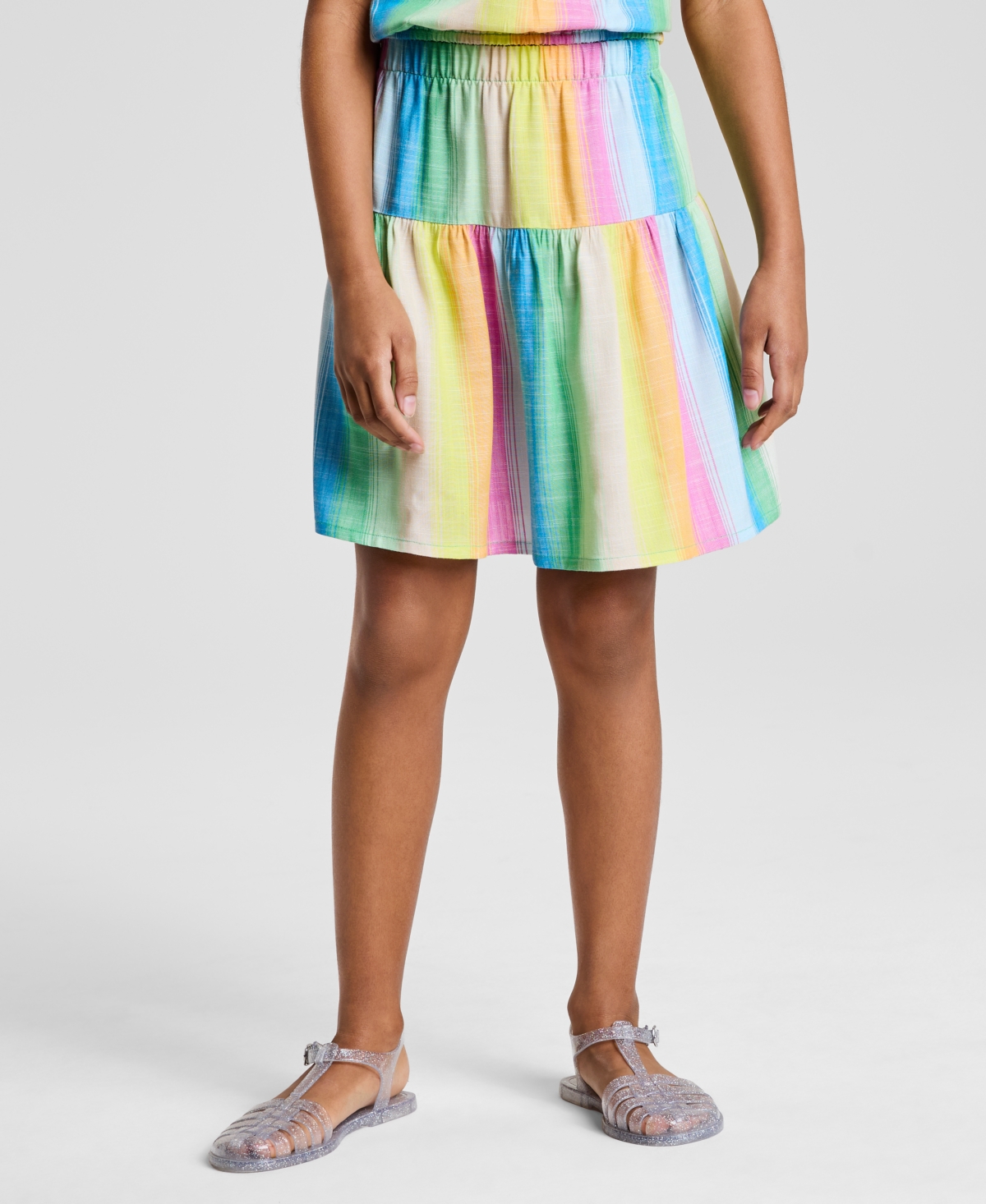 Epic Threads Kid Girl Rainbow Skirt, Exclusively At Macy's In Multi