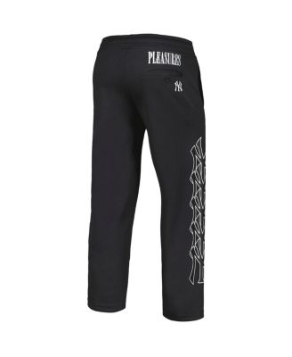 Men's Black New York Yankees Pitcher Track Pants