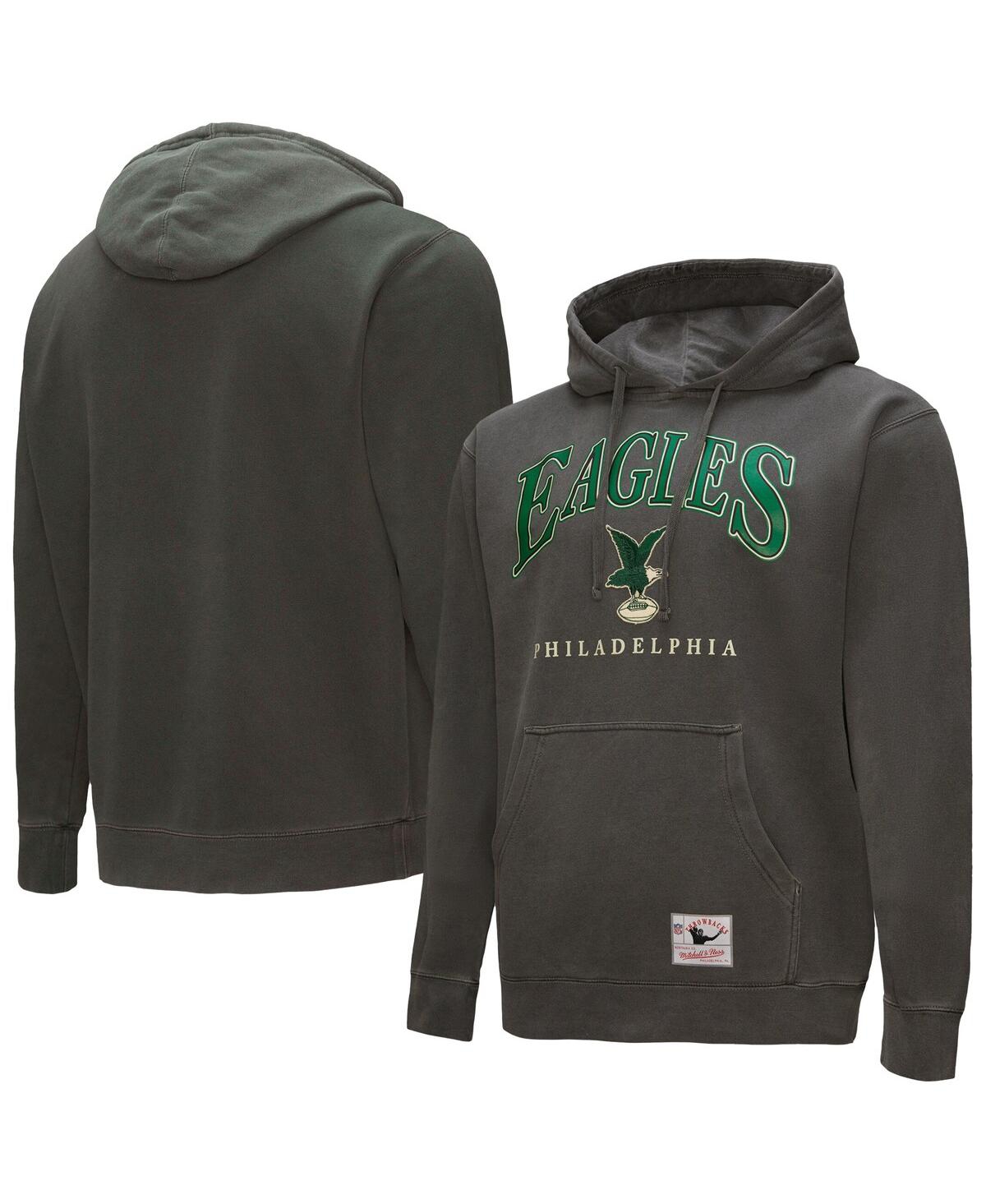 Gray Philadelphia Eagles Slot Pullover Hoodie - Gray