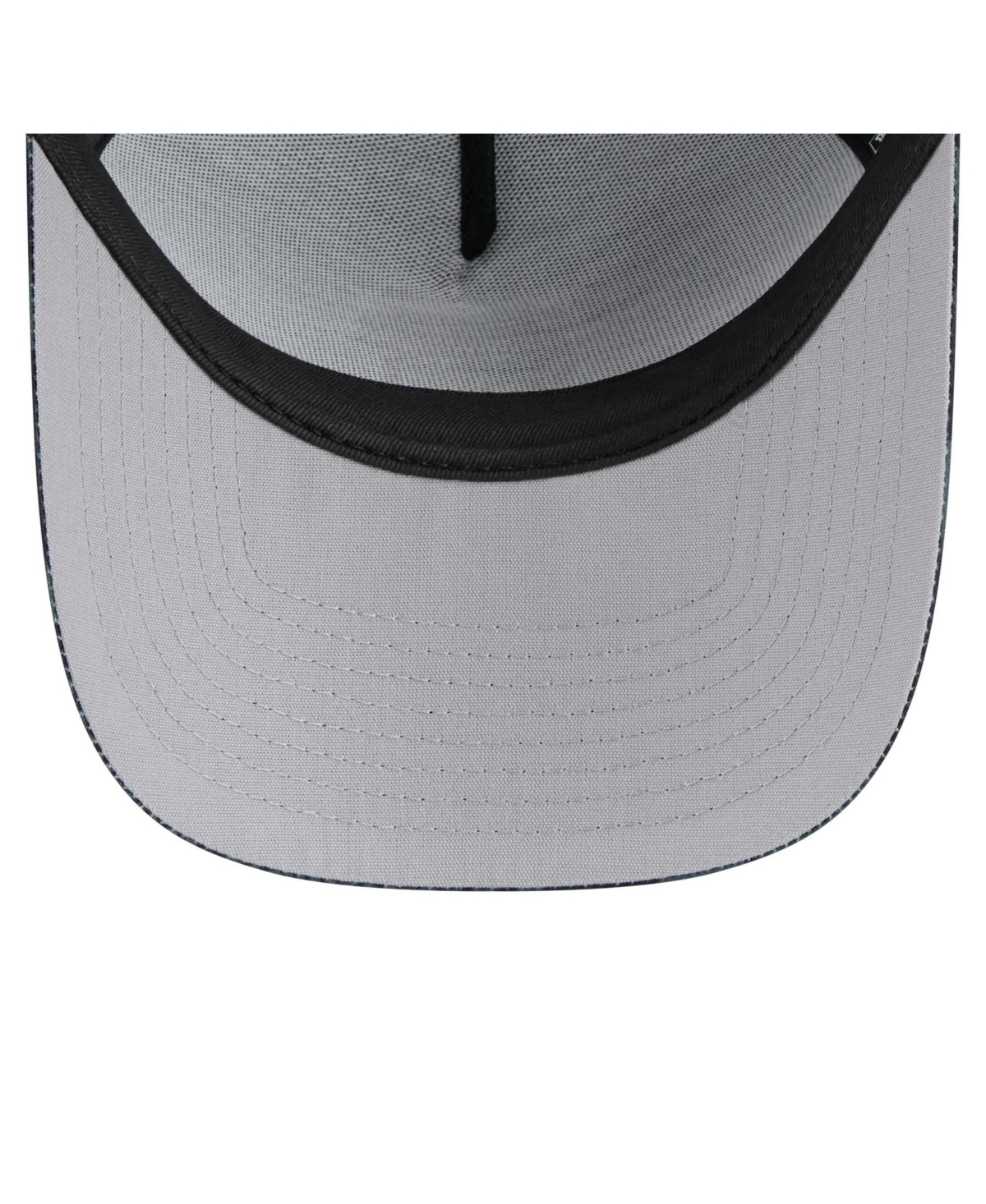 New Era Men's Black San Francisco Giants 9forty A-frame Trucker Adjustable Hat In Black