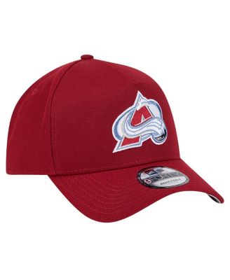 Men's Burgundy Colorado Avalanche Core A-Frame 9FORTY Adjustable Hat