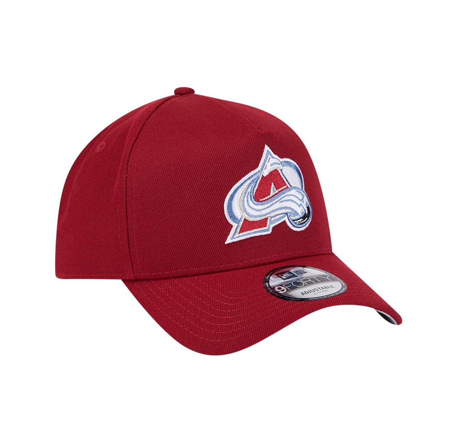 Men's Burgundy Colorado Avalanche Core A-Frame 9FORTY Adjustable Hat