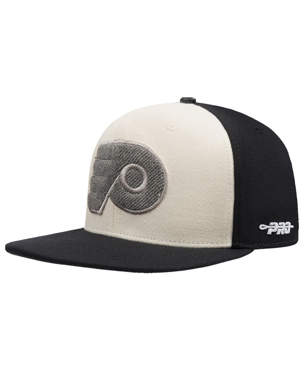 Shop Pro Standard Men's Cream Philadelphia Flyers French Terry Snapback Hat