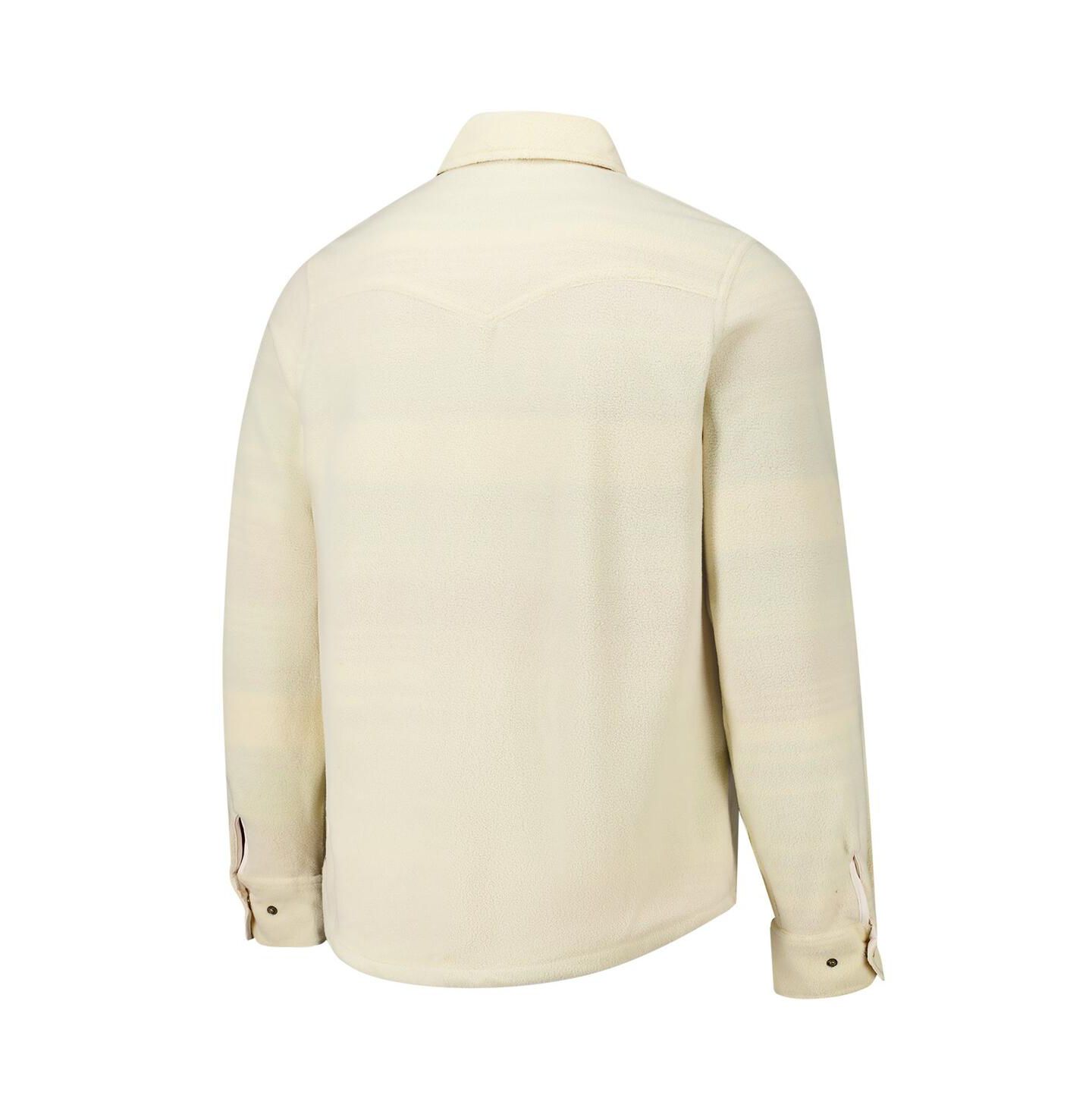 Рубашка Sportiqe Cream Boston Celtics High Country Reeves Full-Button Long Sleeve — фото 2