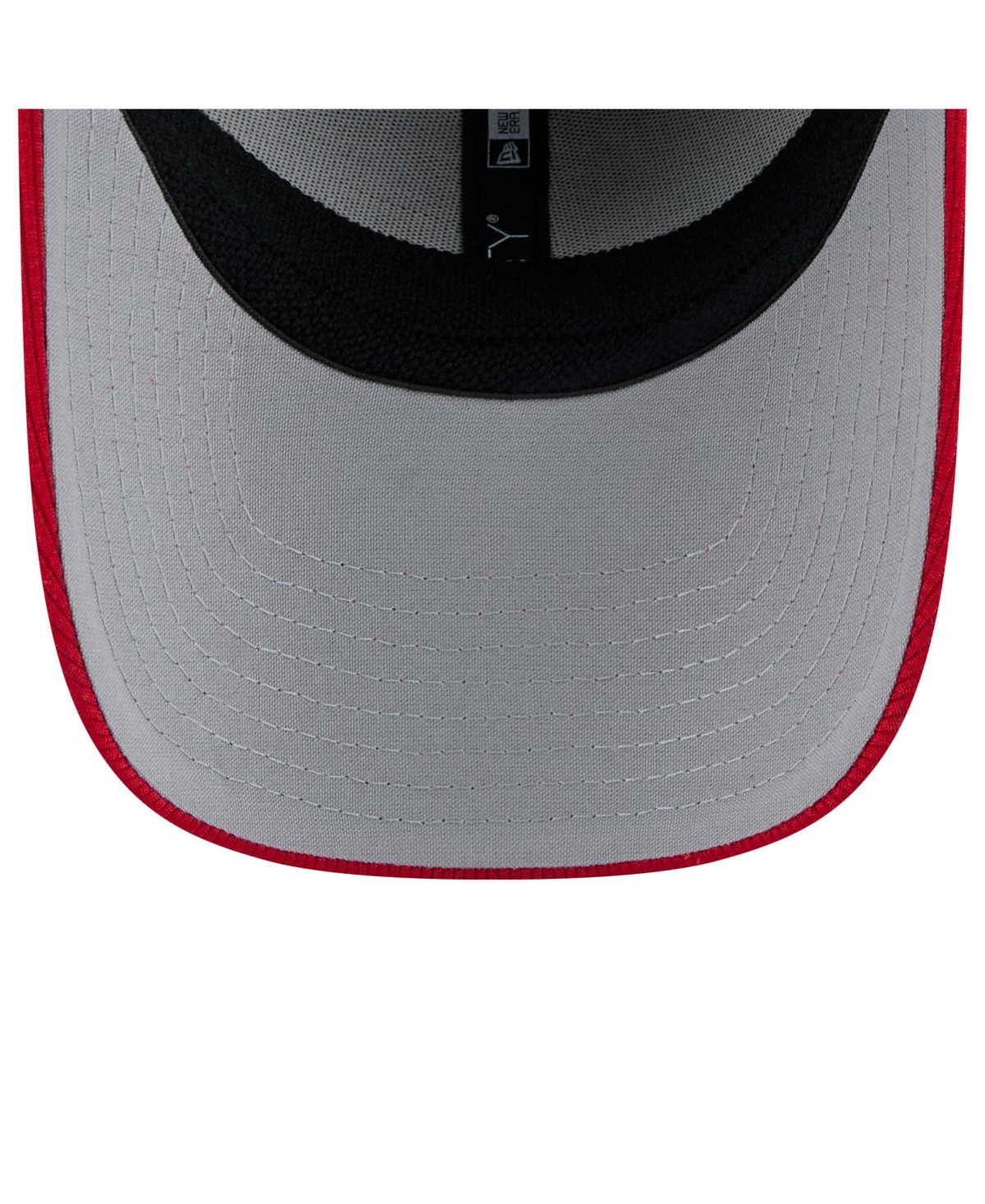 New Era Men's Gray/red St. Louis Cardinals 2025 Batting Practice 39thirty Flex Hat In Gray,red