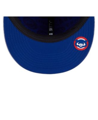 Men's Gray Chicago Cubs 2025 MLB Clubhouse 59FIFTY Fitted Hat