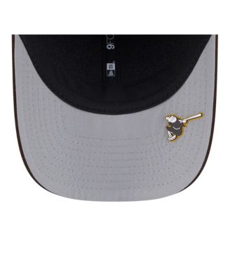Men's Dark Brown San Diego Padres 2025 MLB Clubhouse 9FORTY Adjustable Hat