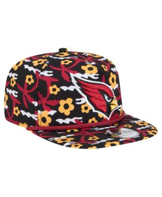 Men's Black Arizona Cardinals Wakey Wakey Golfer Snapback Hat