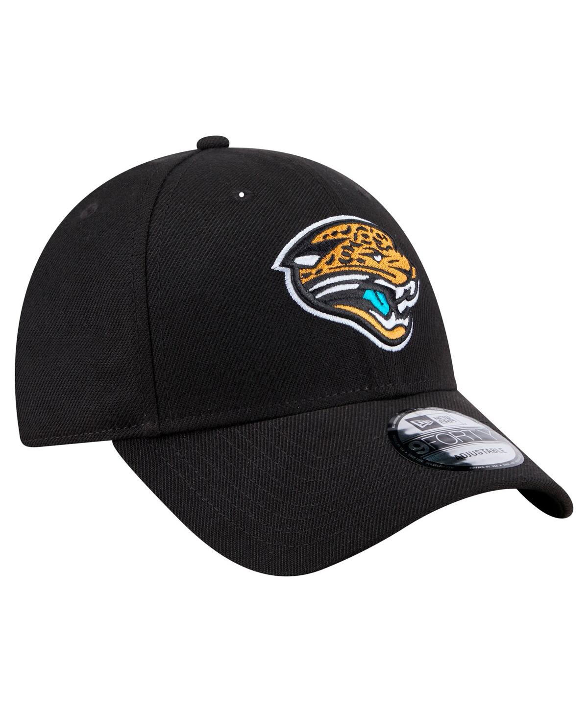 NEW ERA MEN'S BLACK JACKSONVILLE JAGUARS THE LEAGUE 9FORTY ADJUSTABLE HAT 