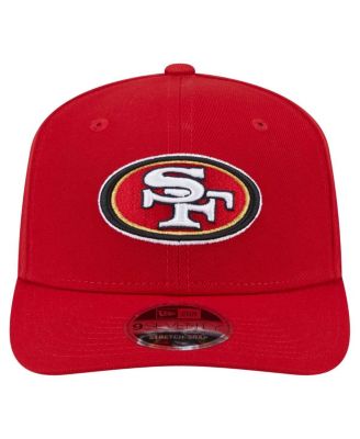 Men's Scarlet San Francisco 49ers 9SEVENTY Stretch-Snap Hat