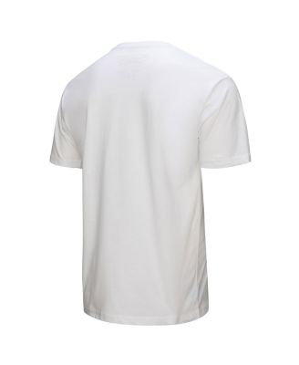 Men's Magic Johnson White Los Angeles Lakers Hardwood Classics Chalked Up T-Shirt