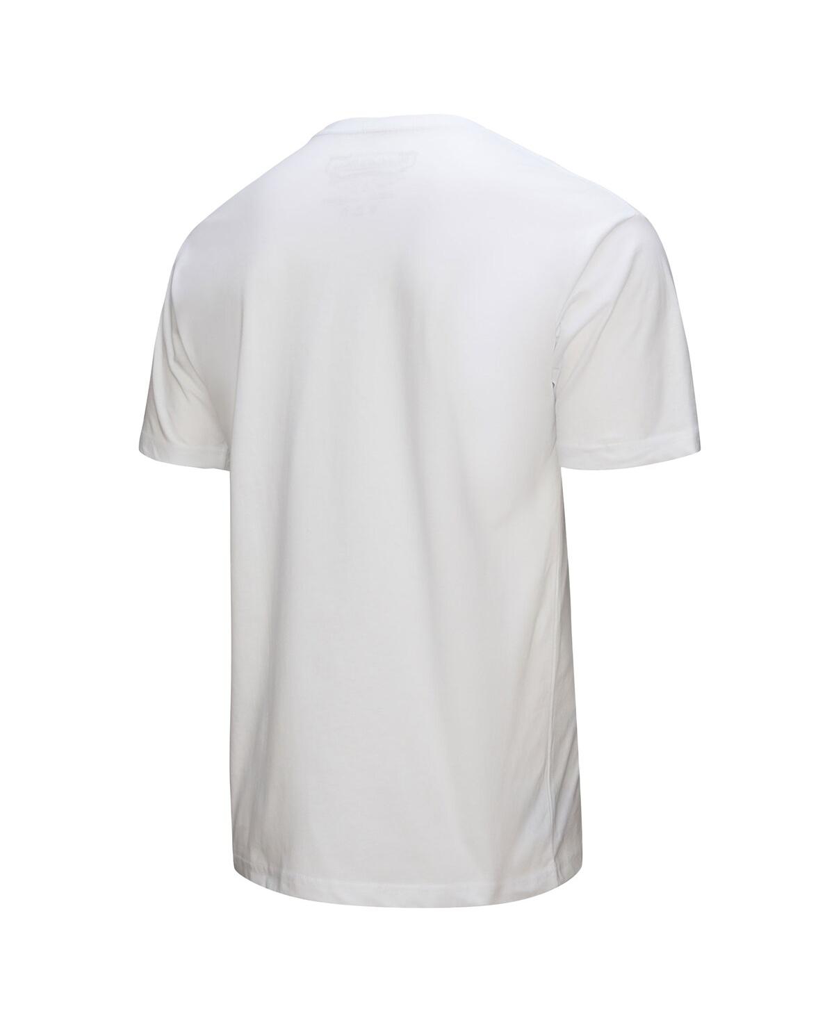 Mitchell & Ness Magic Johnson White Los Angeles Lakers Hardwood Classics Chalked Up T-shirt In White