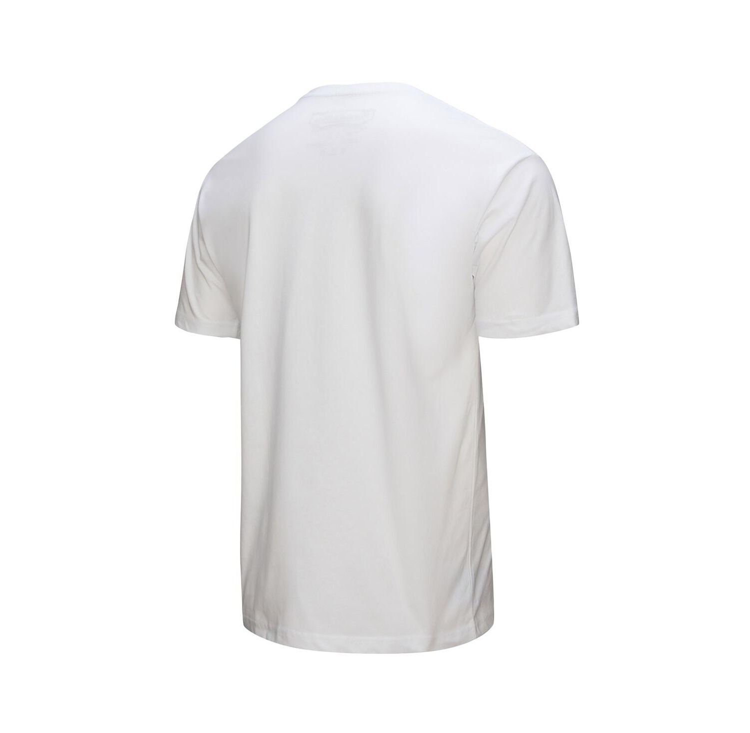 Men's Magic Johnson White Los Angeles Lakers Hardwood Classics Chalked Up T-Shirt