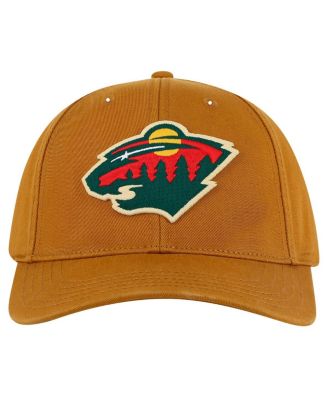 American Needle - Men's Tan Minnesota Wild Hepcat Washed Twill Adjustable Hat