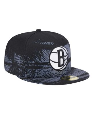 Men's Black Brooklyn Nets Tip-Off 59FIFTY Fitted Hat