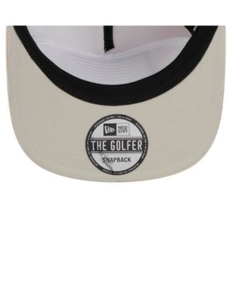 Men's Khaki Los Angeles Angels Summer Essential Golfer Snapback Hat