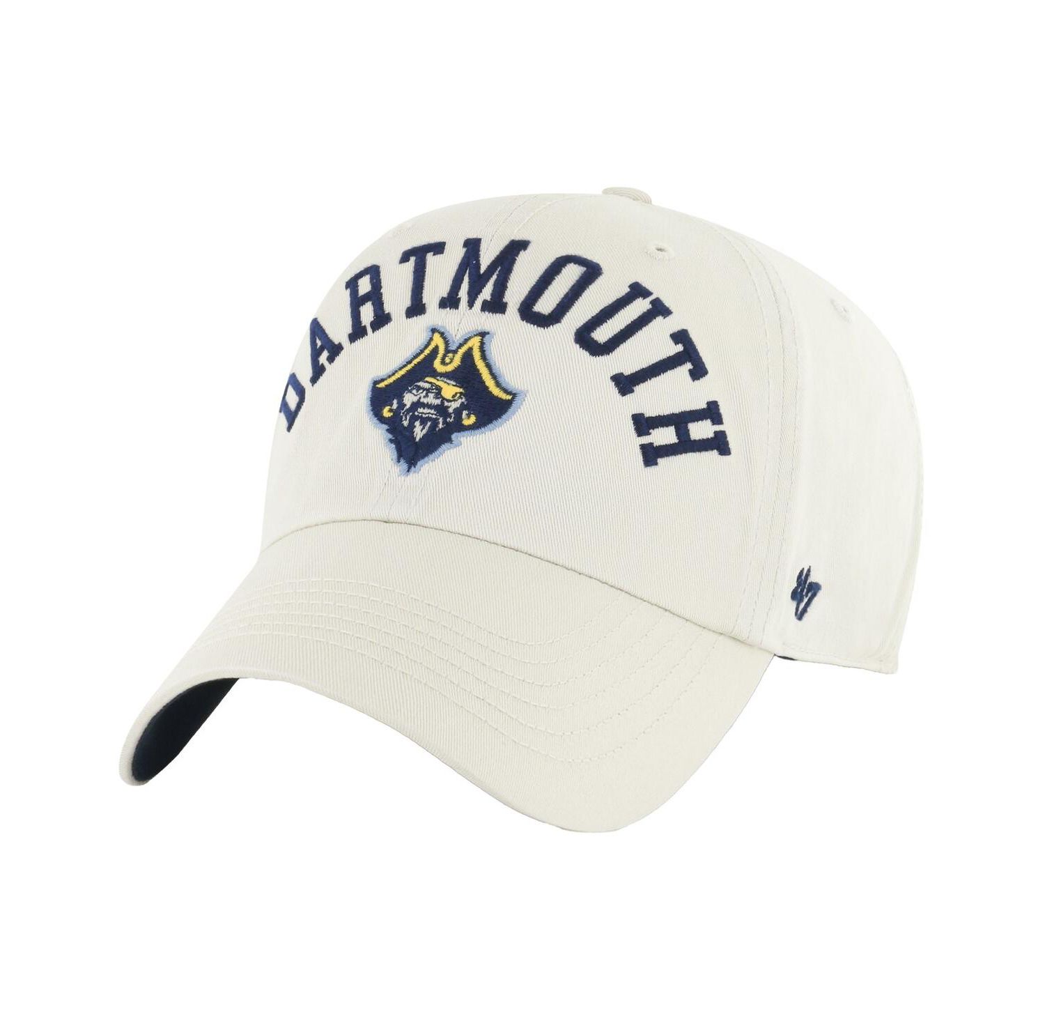 Men's Cream Dartmouth Big Green Clubhouse Faber Clean Up Adjustable Hat