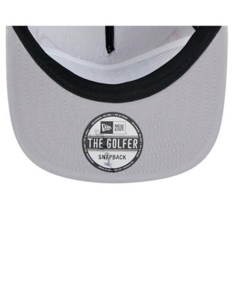 Men's Gray Atlanta Braves Corduroy Golfer Snapback Hat