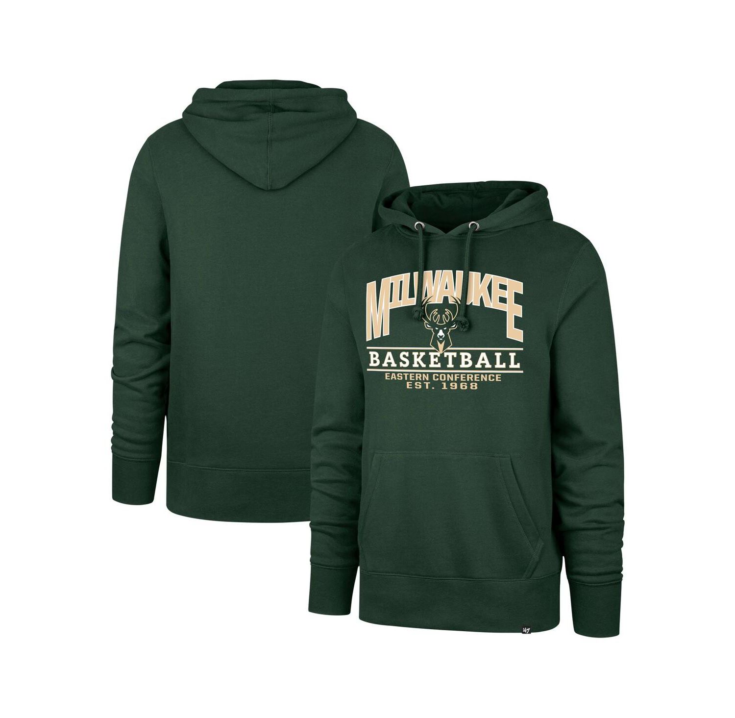 Men's and Women's Hunter Green Milwaukee Bucks Good Call Headline Pullover Hoodie