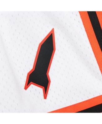 Men's White Denver Nuggets 2006/07 Replica Shorts