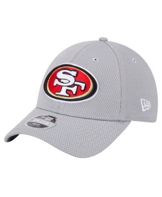 New Era - Big Boys and Girls Gray San Francisco 49ers Main 9FORTY Adjustable Hat