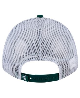 Men's Green Michigan State Spartans Trucker 9FORTY Adjustable Hat